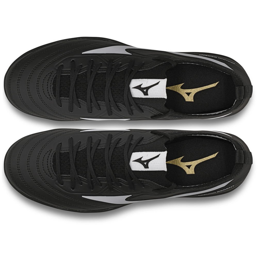 Chuteira Society Masculina Mizuno Regent AS Preto 4