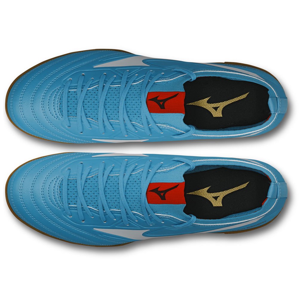 Chuteira Futsal Masculina Mizuno Regent IN Azul 4