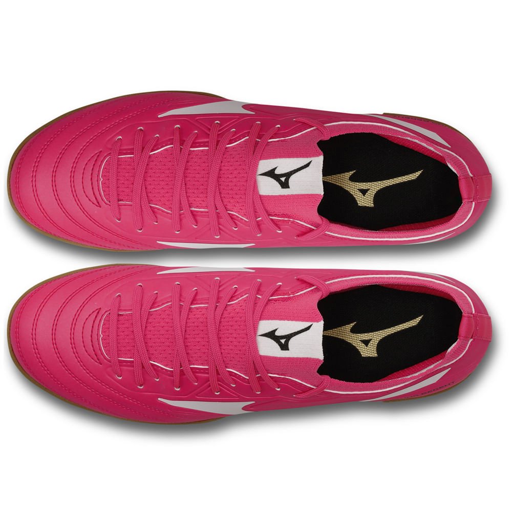 Chuteira Futsal Masculina Mizuno Regent IN Rosa 3