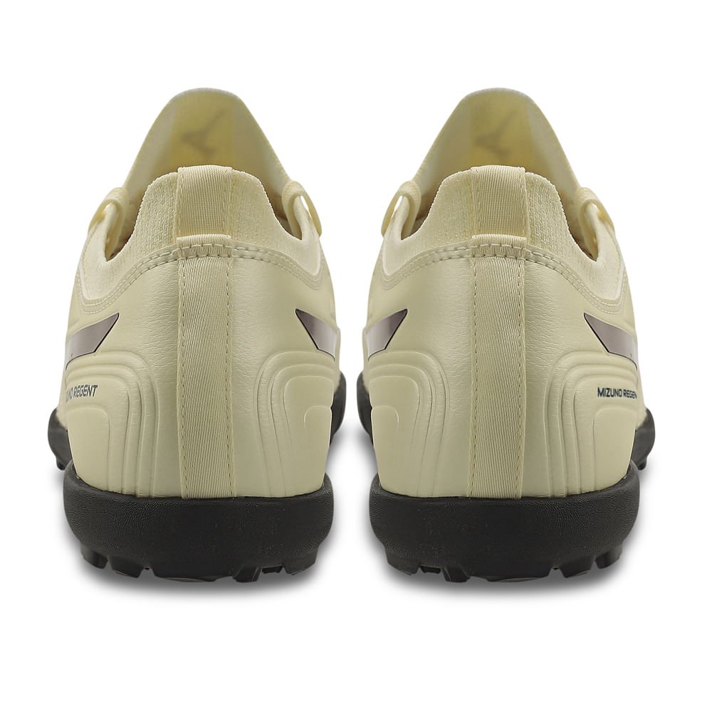 Chuteira Society Masculina Mizuno Regent AS Bege/Preto 3