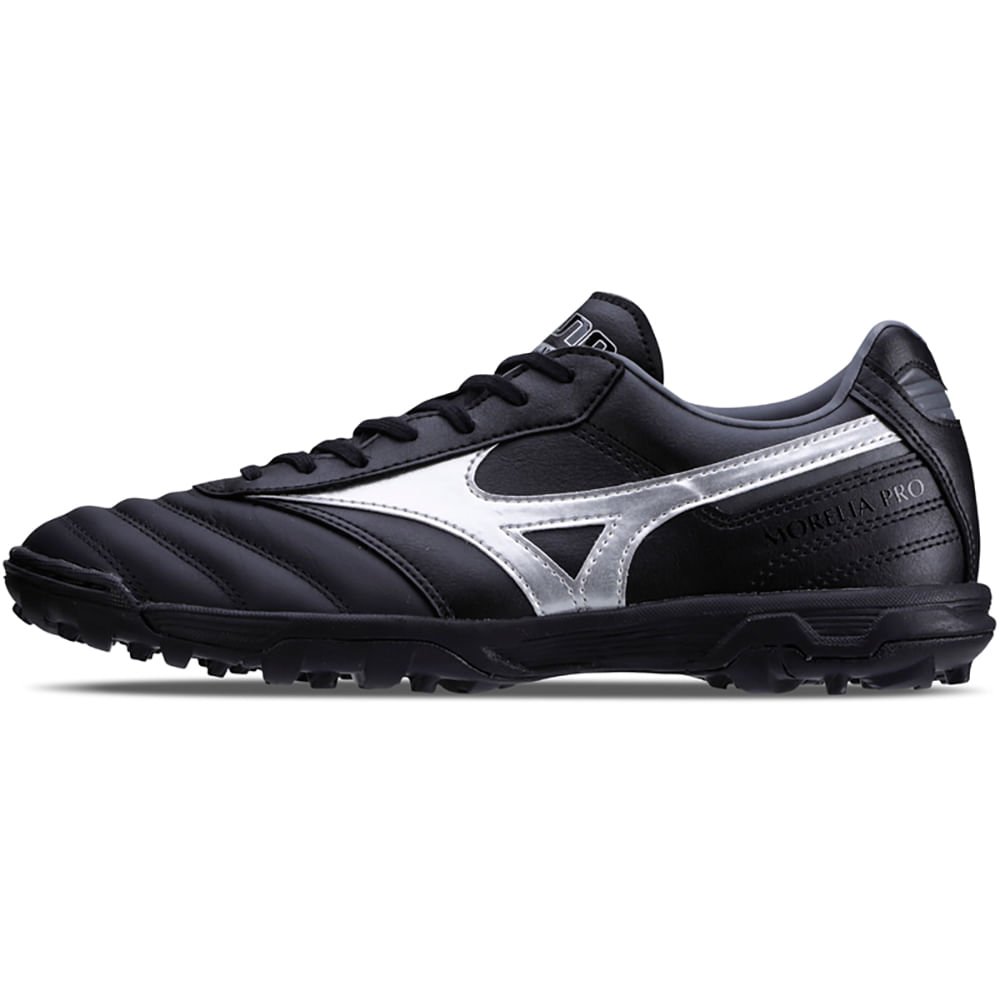 Chuteira Society Masculina Mizuno Morelia II Pro AS Preto