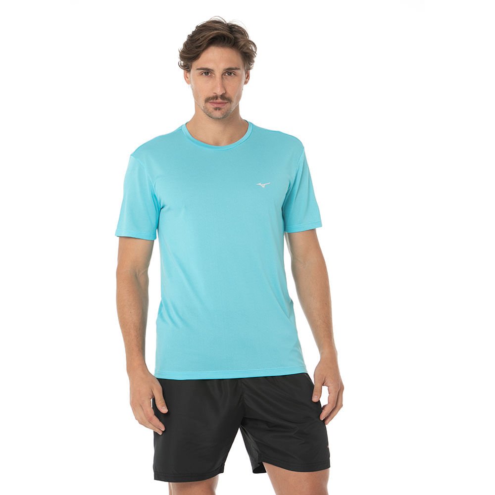 Camiseta de Corrida Masculina Mizuno Nirvana New