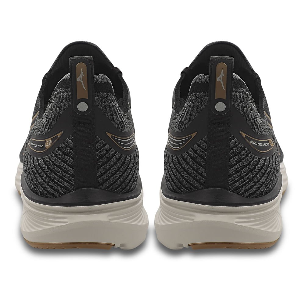 Tênis de Corrida Masculino Mizuno Cool Ride 3 Preto 3
