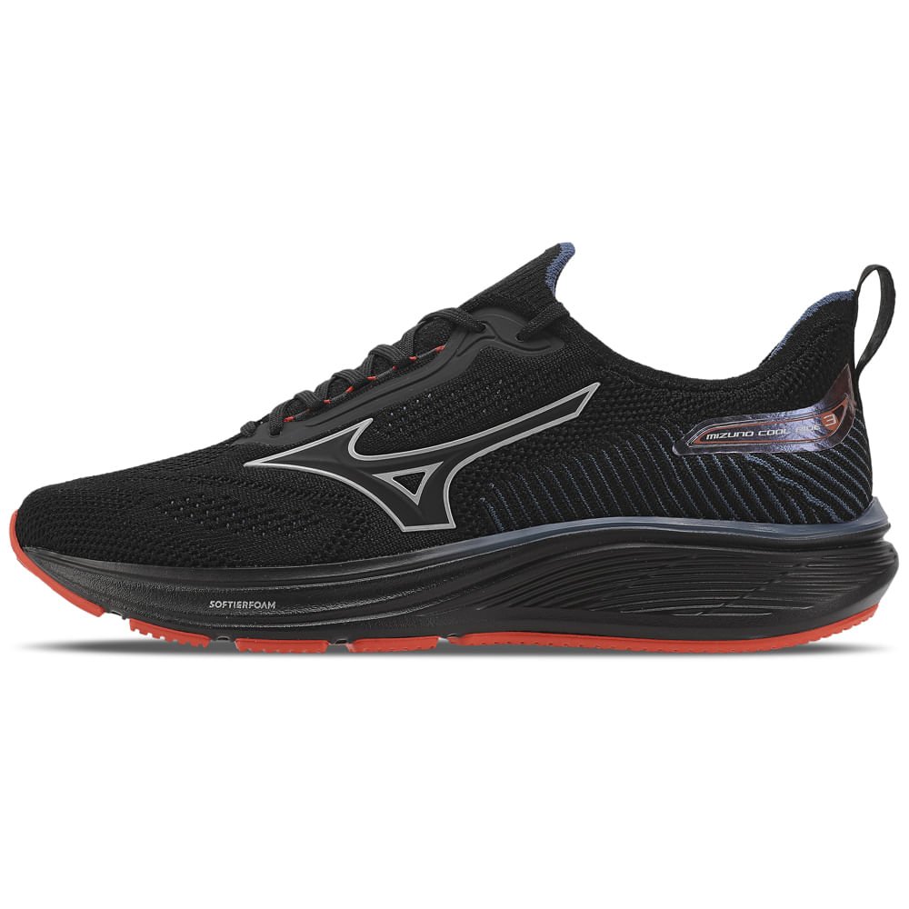 Tênis de Corrida Masculino Mizuno Cool Ride 3 Preto 1