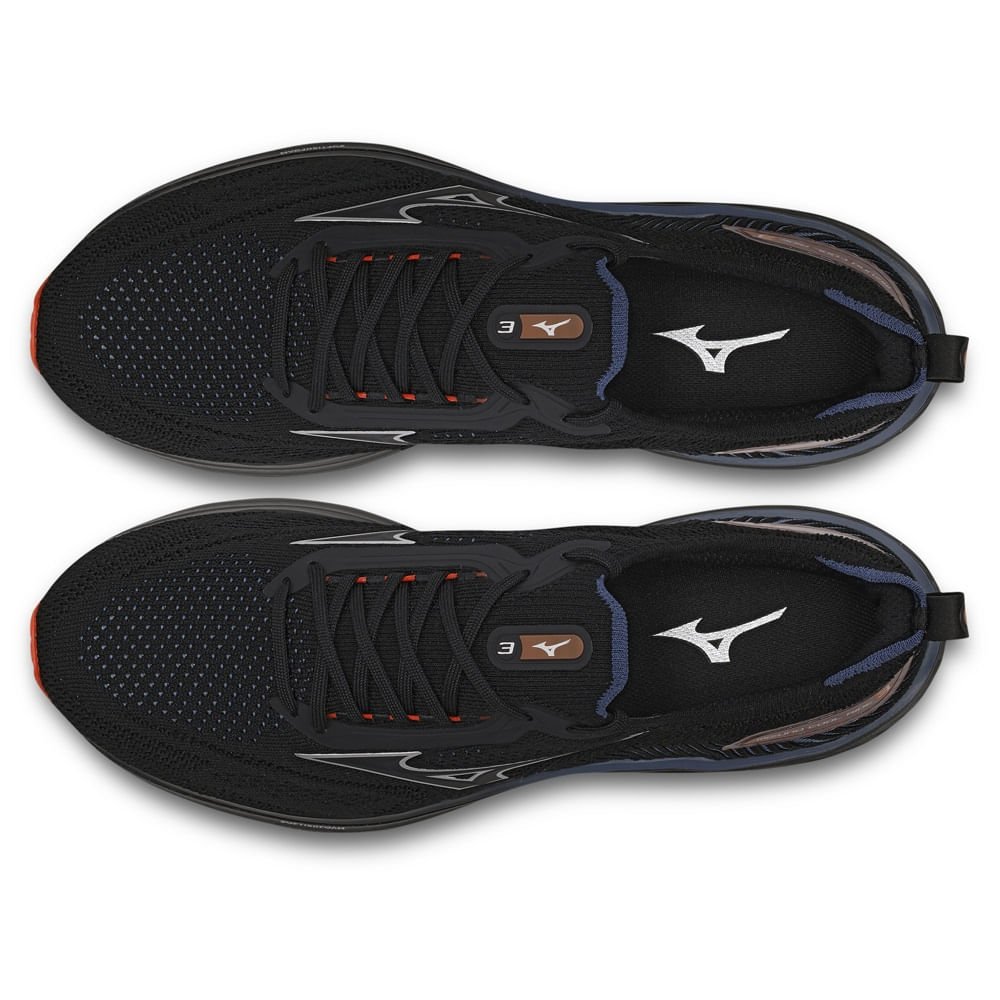 Tênis de Corrida Masculino Mizuno Cool Ride 3 Preto 2