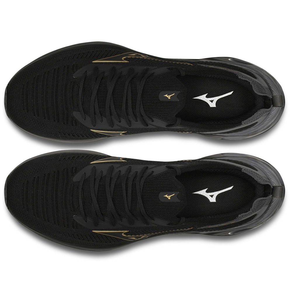 Tênis de Corrida Masculino Mizuno Wave Mirai 7 Preto 2