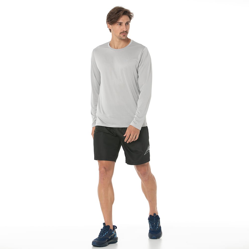 Bermuda de Treino Masculina Mizuno Run Bird Preto 4