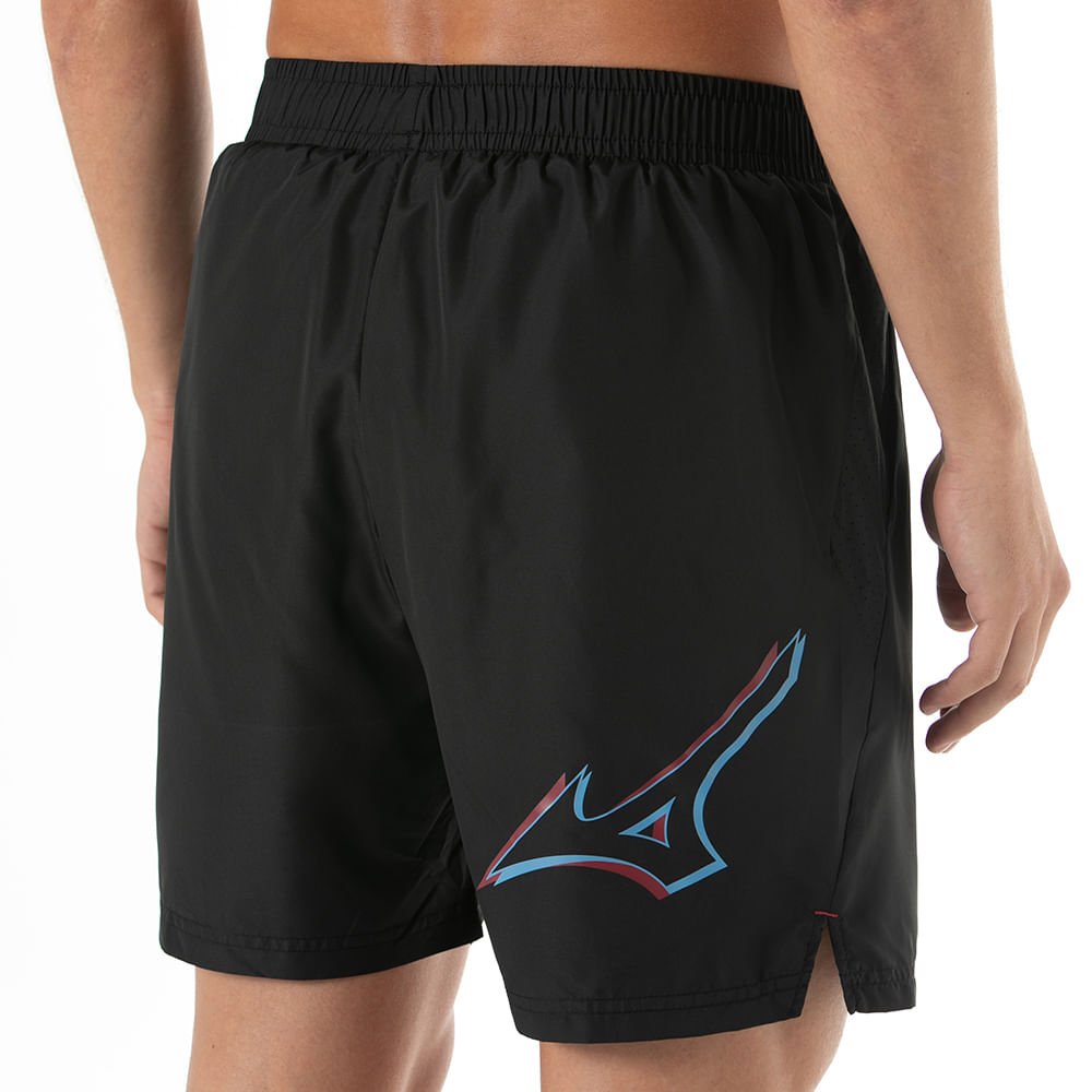 Bermuda de Corrida Masculina Mizuno Run Easy 4 Preto 3