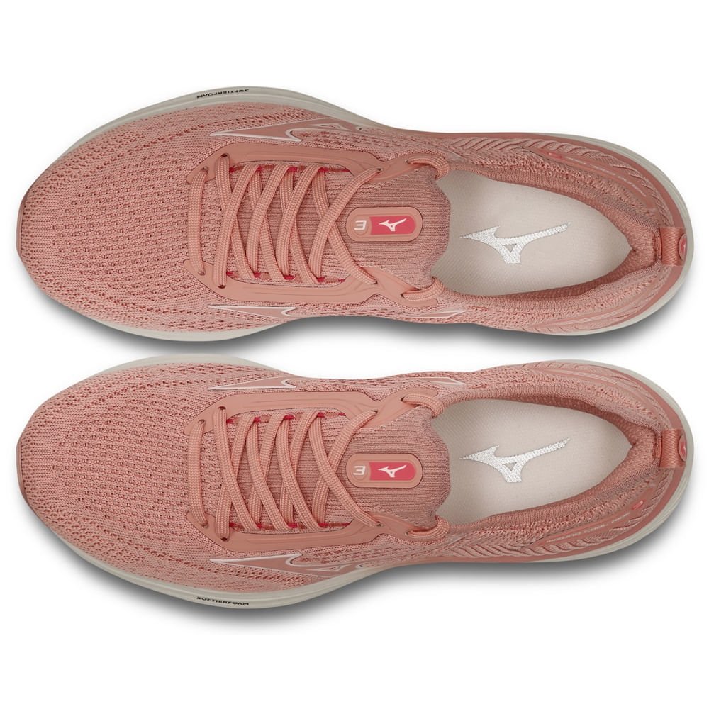 Tênis de Corrida Feminino Mizuno Cool Ride 3 Rosa 2