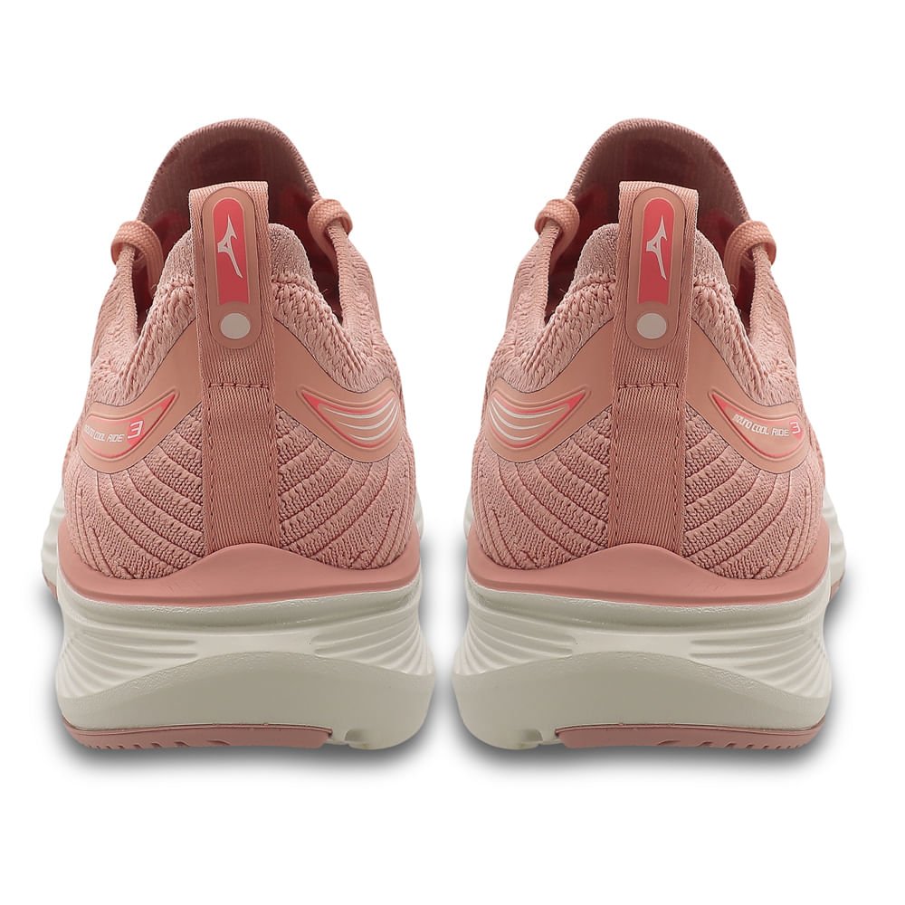 Tênis de Corrida Feminino Mizuno Cool Ride 3 Rosa 3