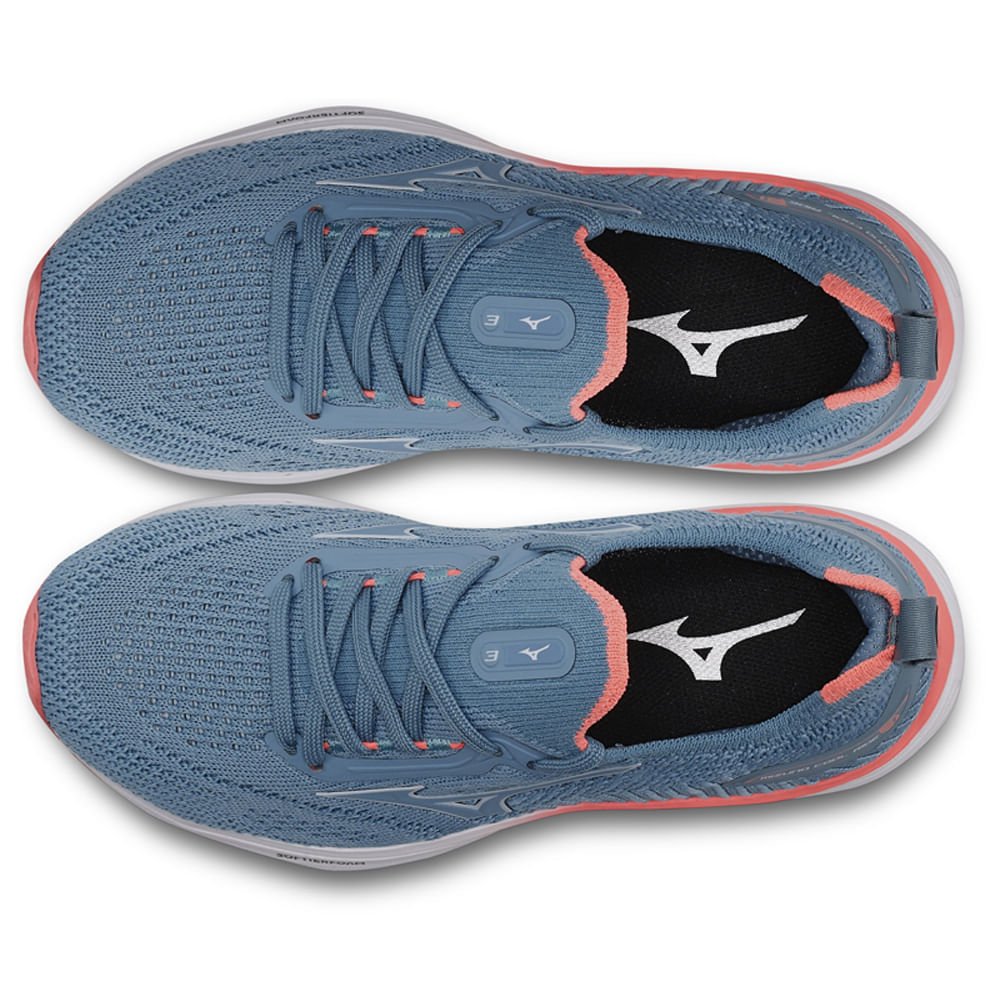 Tênis Mizuno Cool Ride 3 Junior Azul 2