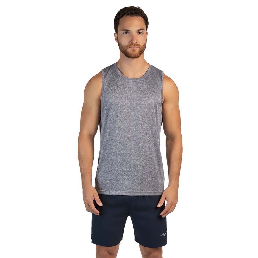 Regata de Corrida Masculina Mizuno Spark 2 Cinza 1