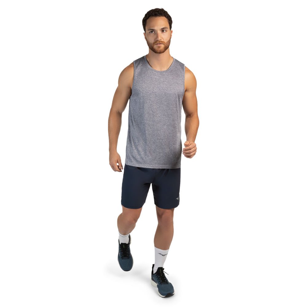 Regata de Corrida Masculina Mizuno Spark 2 Cinza 3