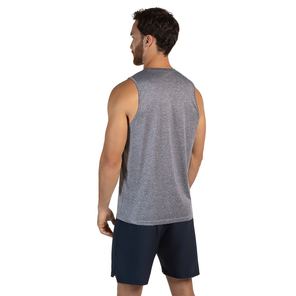 Regata de Corrida Masculina Mizuno Spark 2 Cinza 4