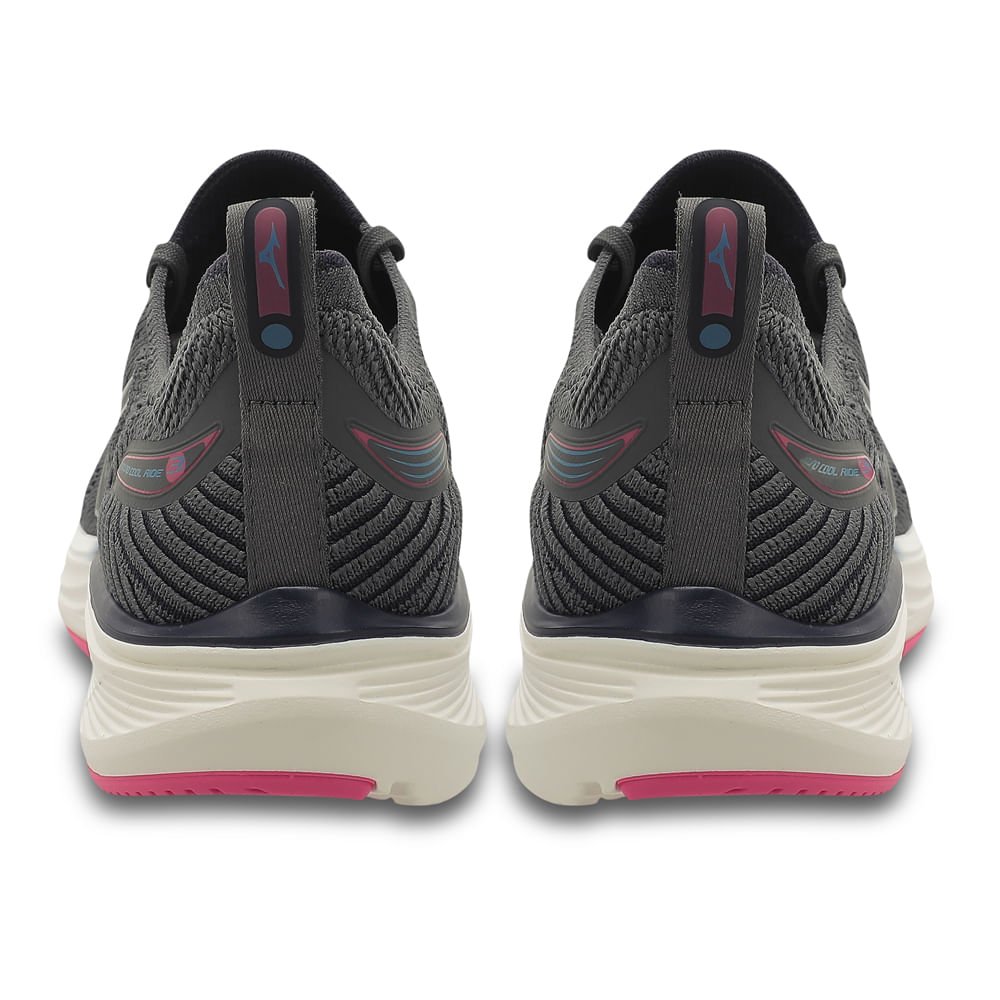 Tênis de Corrida Feminino Mizuno Cool Ride 3 Cinza 3