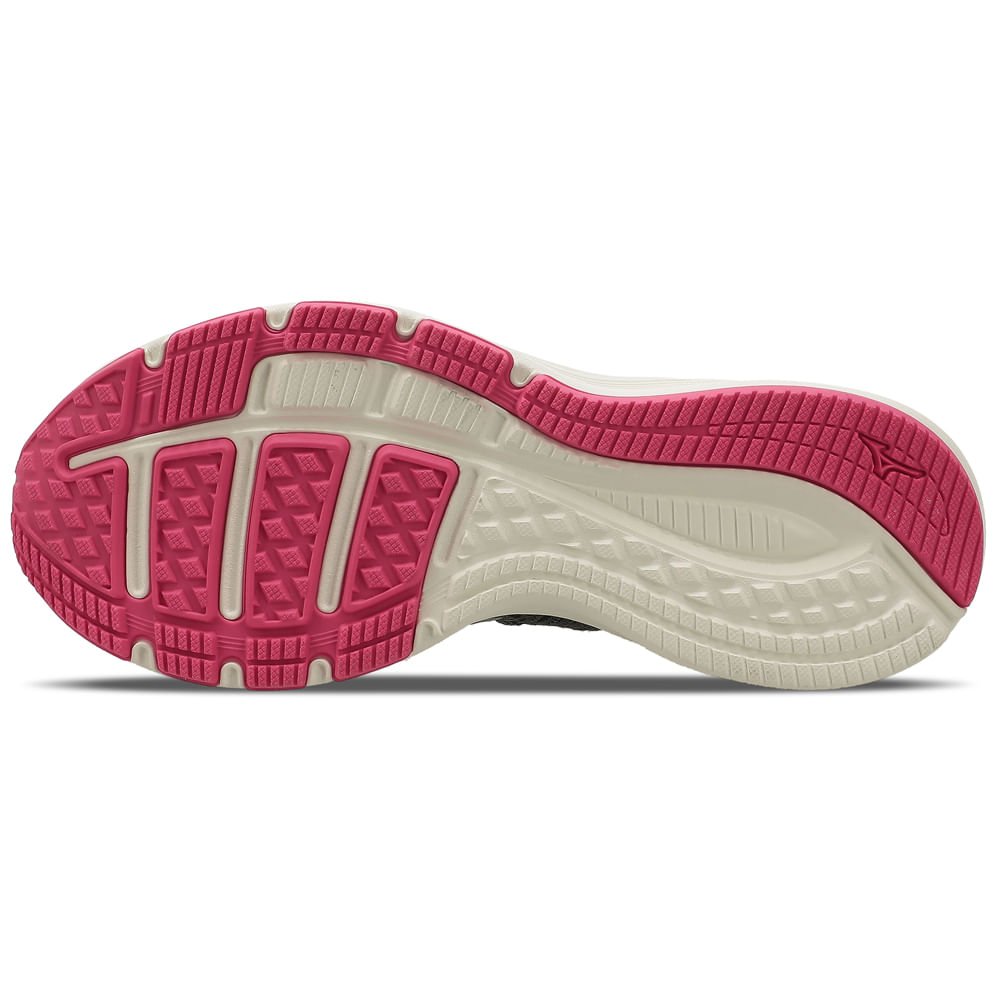 Tênis de Corrida Feminino Mizuno Cool Ride 3 Cinza 5