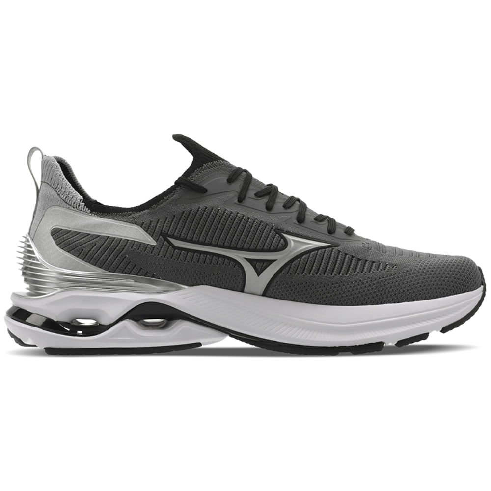 Tênis de Corrida Masculino Mizuno Wave Mirai 7 Cinza 4