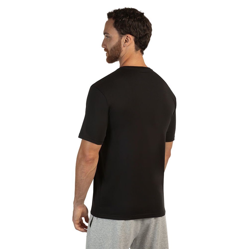 Camiseta Masculina Mizuno Big Logo Preto 3