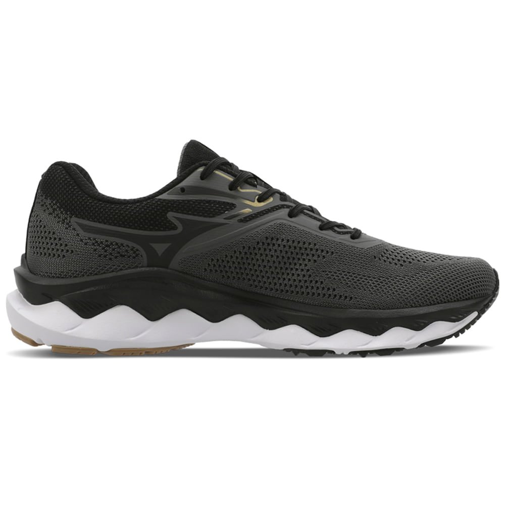 Tênis de Corrida Masculino Mizuno Wave Way 5 Cinza 4