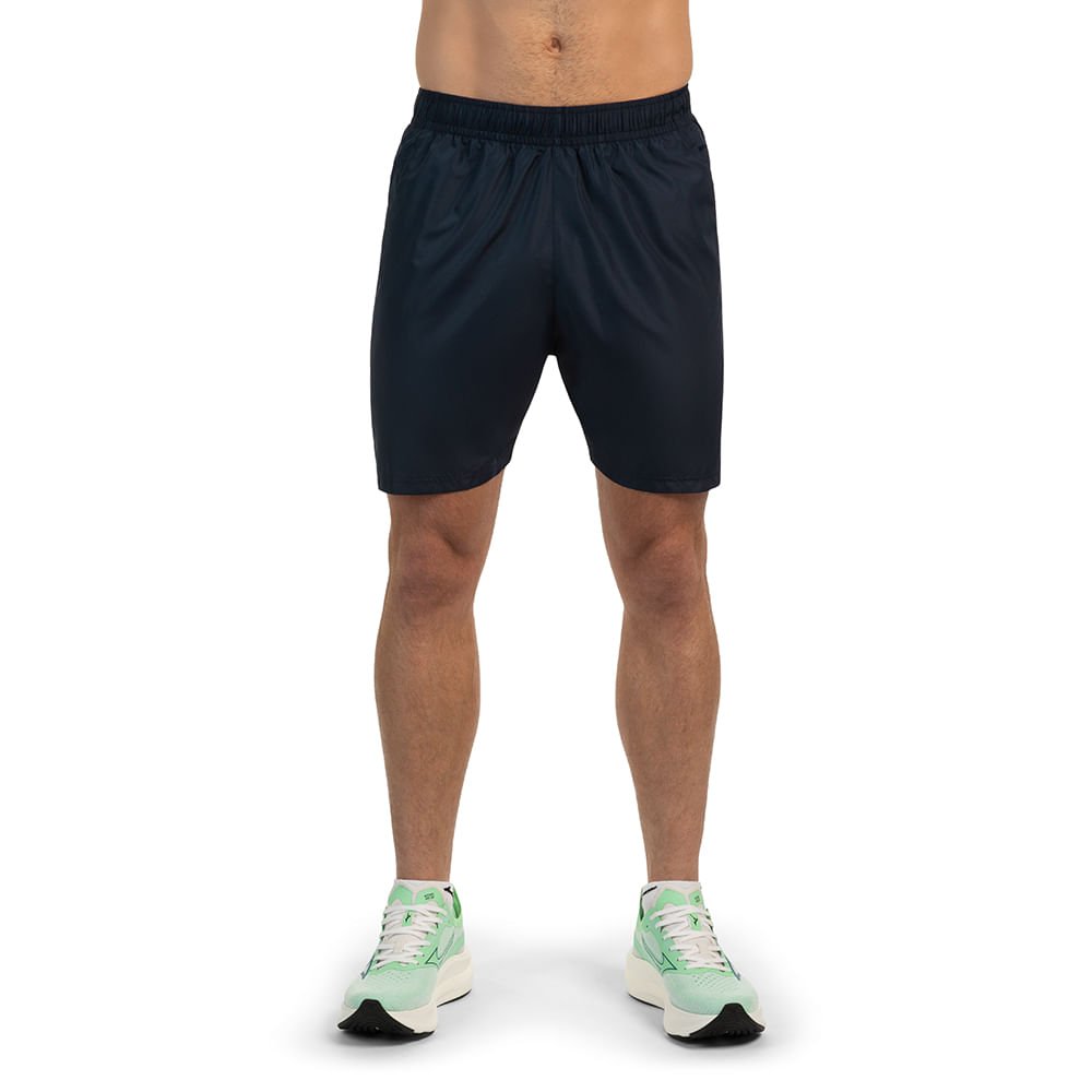 Bermuda de Corrida Masculina Mizuno Run Easy 4 Azul 1