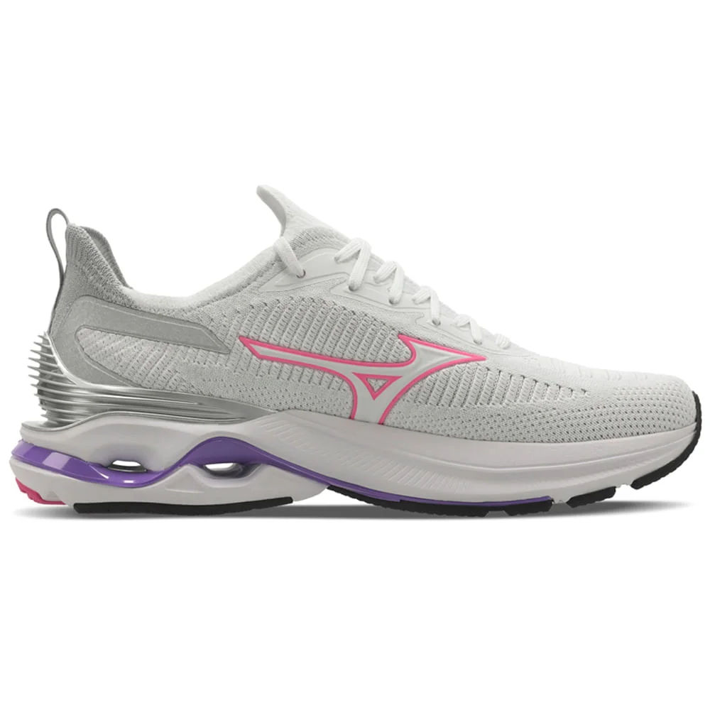 Tênis de Corrida Feminino Mizuno Wave Mirai 7 Branco 4