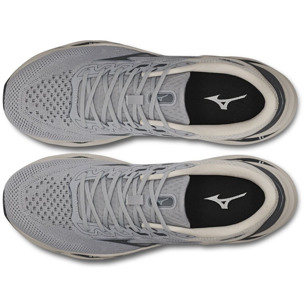 Tênis de Corrida Masculino Mizuno Wave Legend 4 Cinza 2