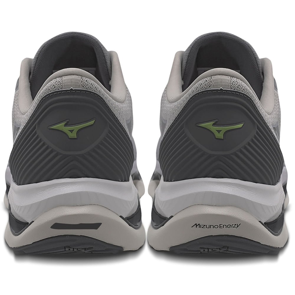 Tênis de Corrida Masculino Mizuno Wave Legend 4 Cinza 3