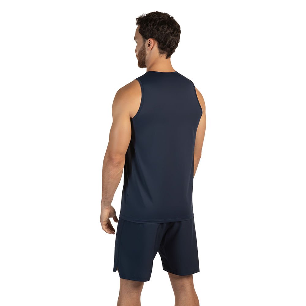 Regata de Treino Masculina Mizuno Pro UV Azul 3