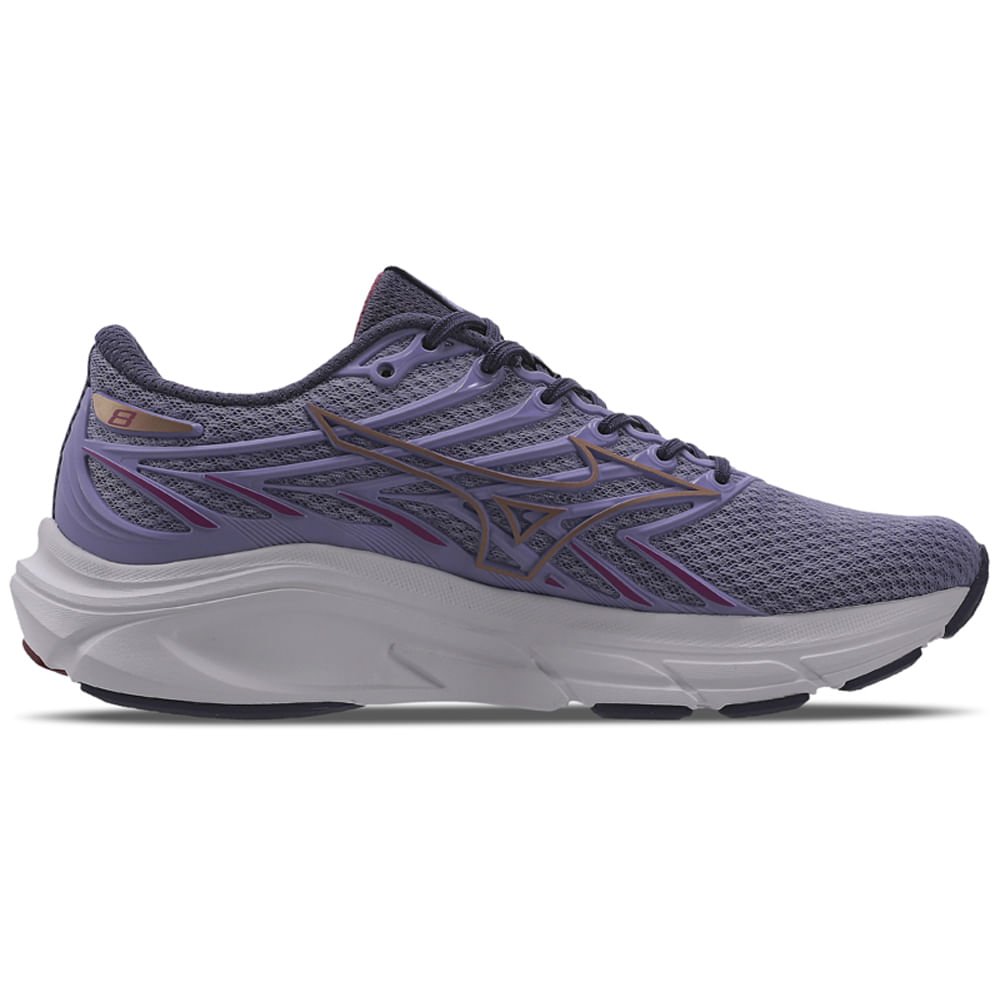 Tênis de Corrida Feminino Mizuno Jet 8 Roxo 4