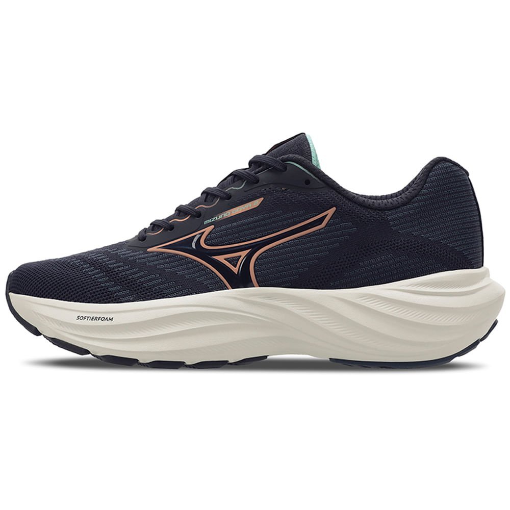 Tênis de Corrida Feminino Mizuno Goya 2 Azul 1