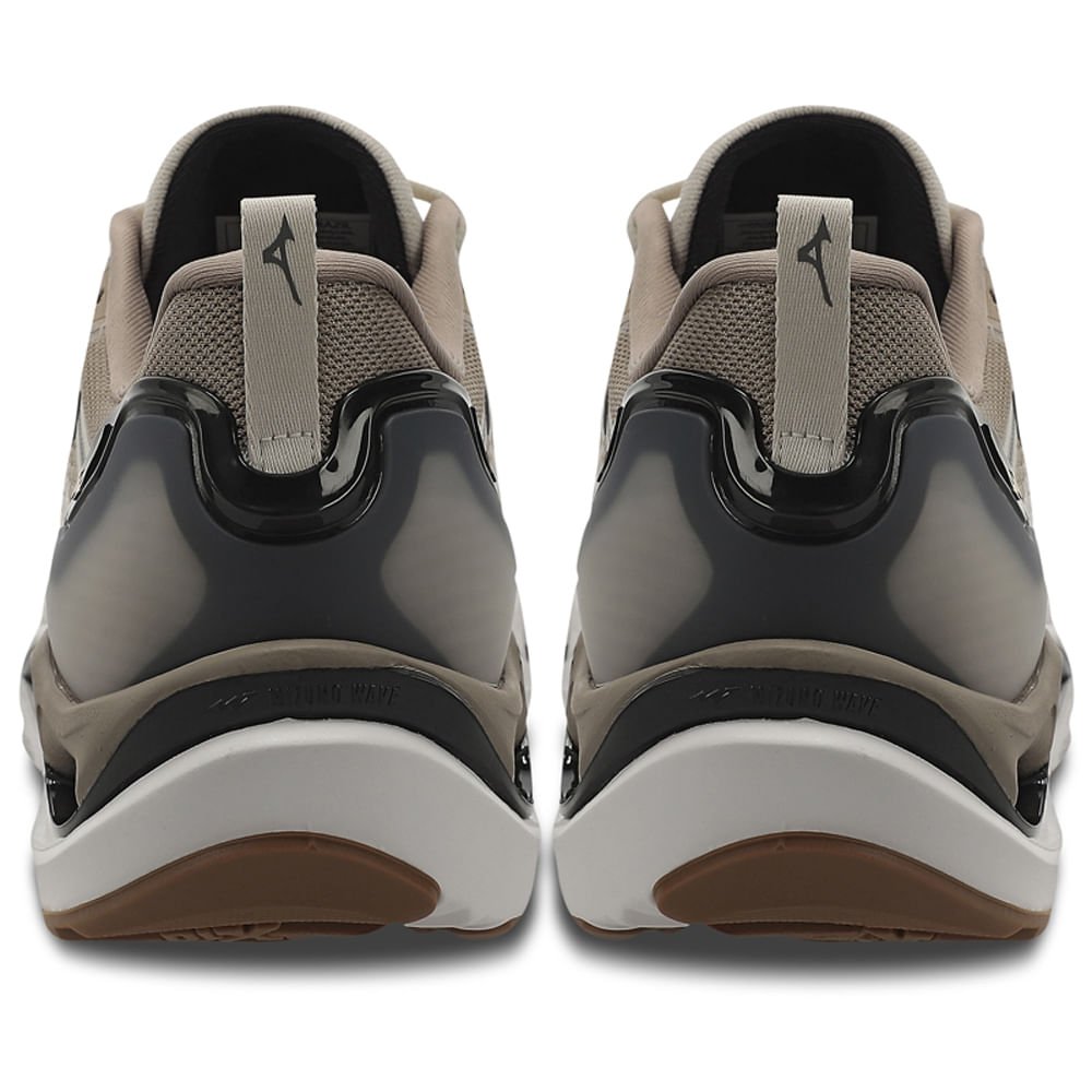 Tênis de Corrida Mizuno Wave Stratos 3 Bege 3