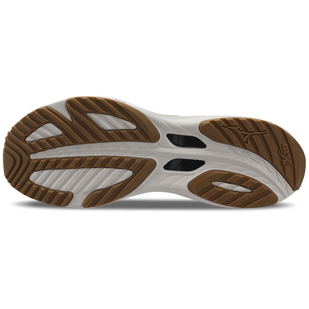 Tênis de Corrida Mizuno Wave Stratos 3 Bege 5