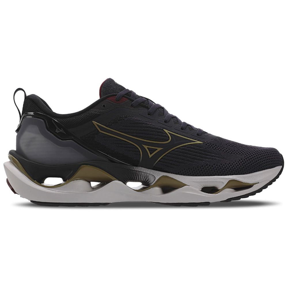 Tênis de Corrida Masculino Mizuno Wave Stratos 3 Azul 4