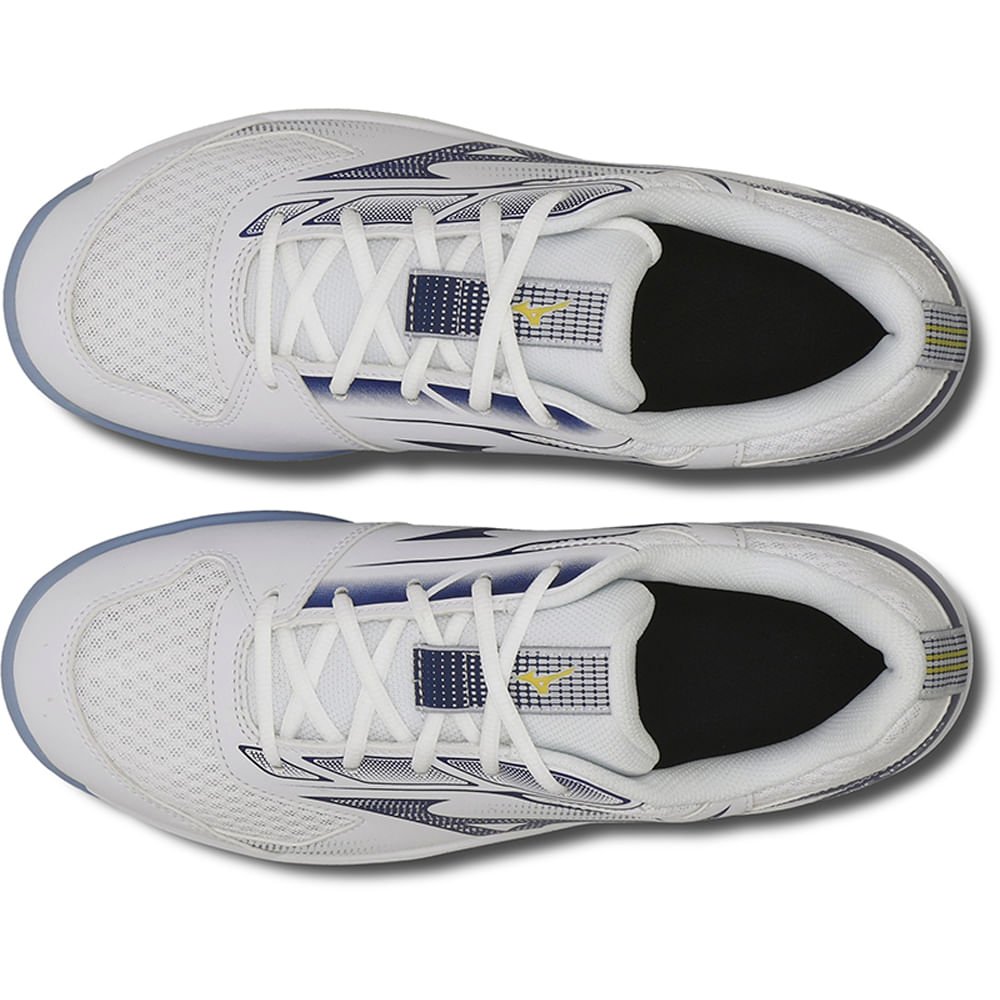 Tênis de Vôlei Mizuno Cyclone Speed 5 Branco/Azul 2