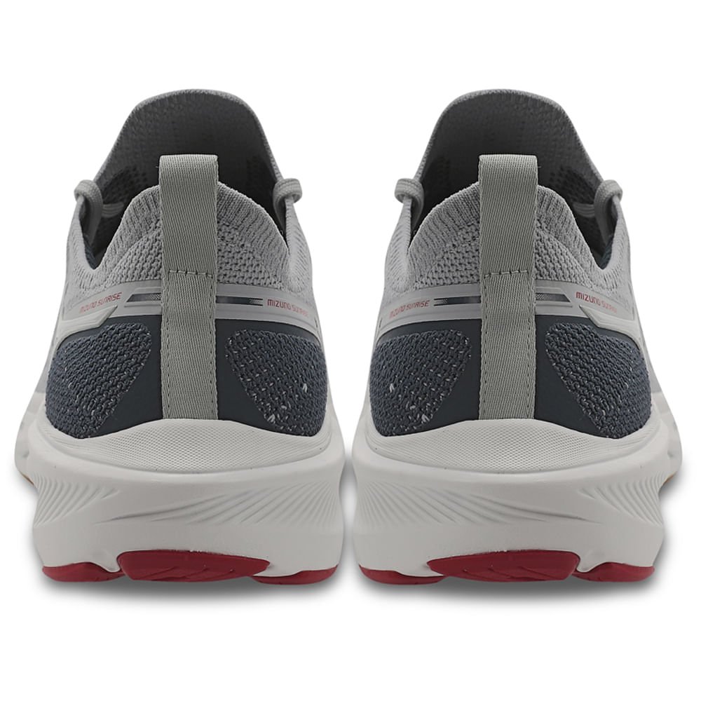 Tênis de Corrida Masculino Mizuno Sunrise Cinza 3
