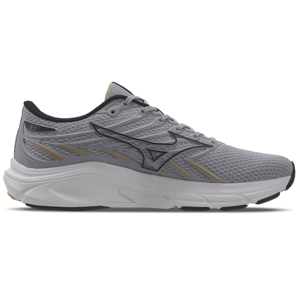 Tênis de Corrida Masculino Mizuno Jet 8 Cinza 4
