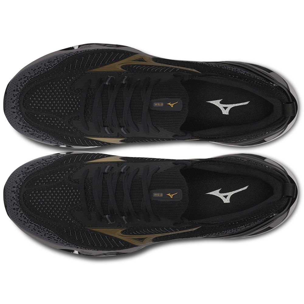 Tênis de Corrida Masculino Wave Endeavor 3 Preto 2