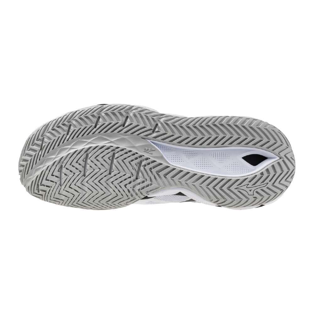 Tênis de Tennis Mizuno Wave Enforce Tour 2 All Court Branco/Preto 5