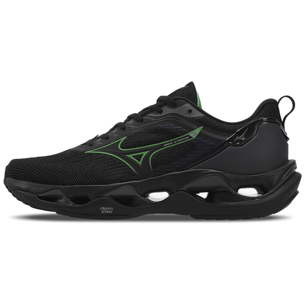 TÊNIS MIZUNO ENDEAVOR 3 MASCULINO 101060060/2 Preto/Chumbo/Dourado