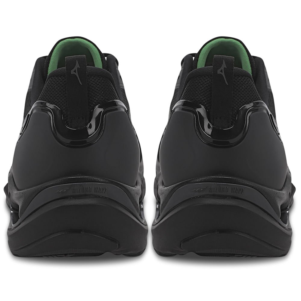 Tênis de Corrida Masculino Mizuno Wave Stratos 3 Preto 3