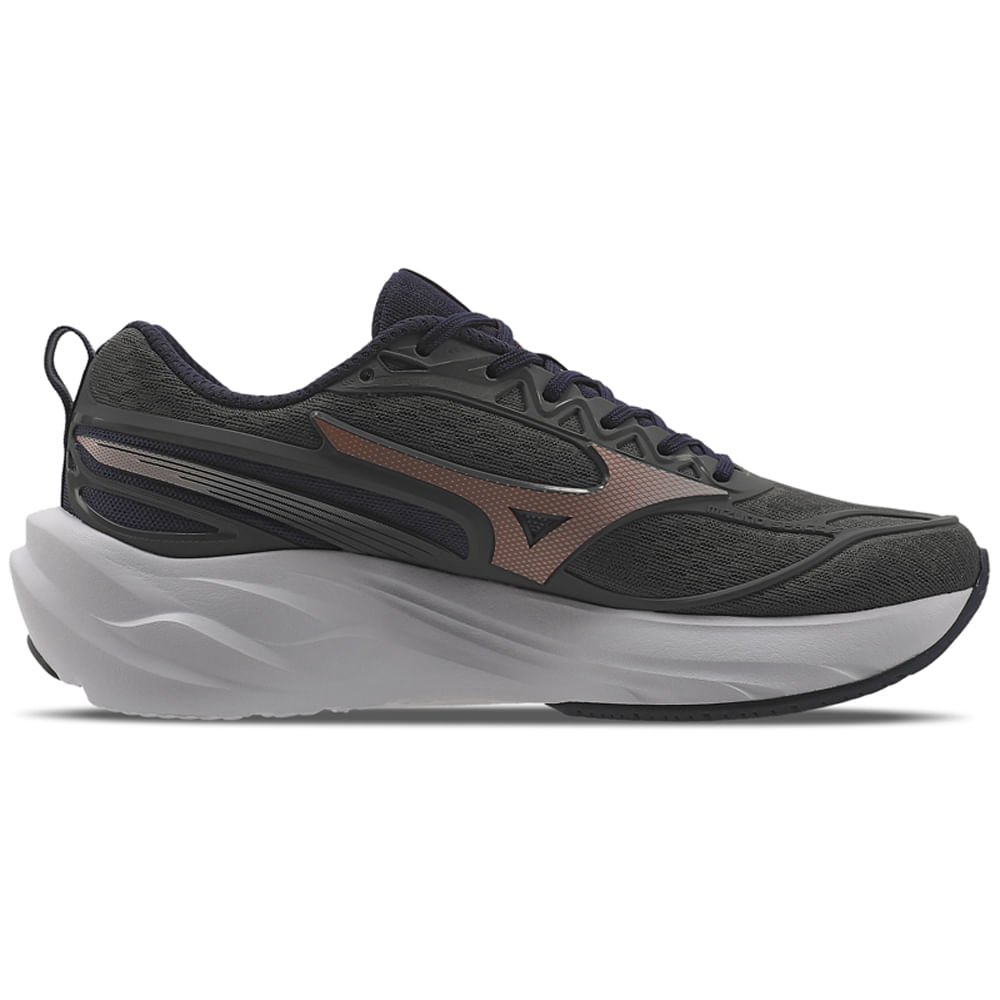 Tênis de Corrida Feminino Mizuno Space 5 Cinza 4