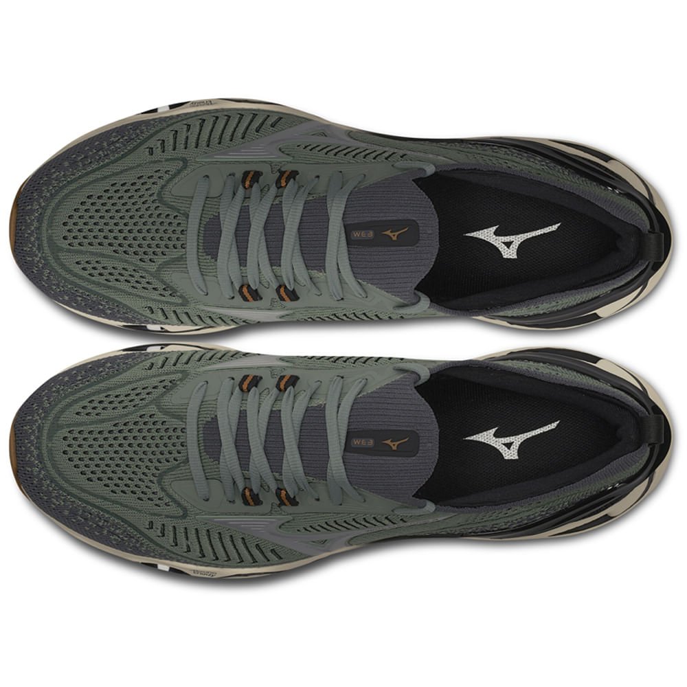 Tênis de Corrida Masculino Wave Endeavor 3 Verde 1