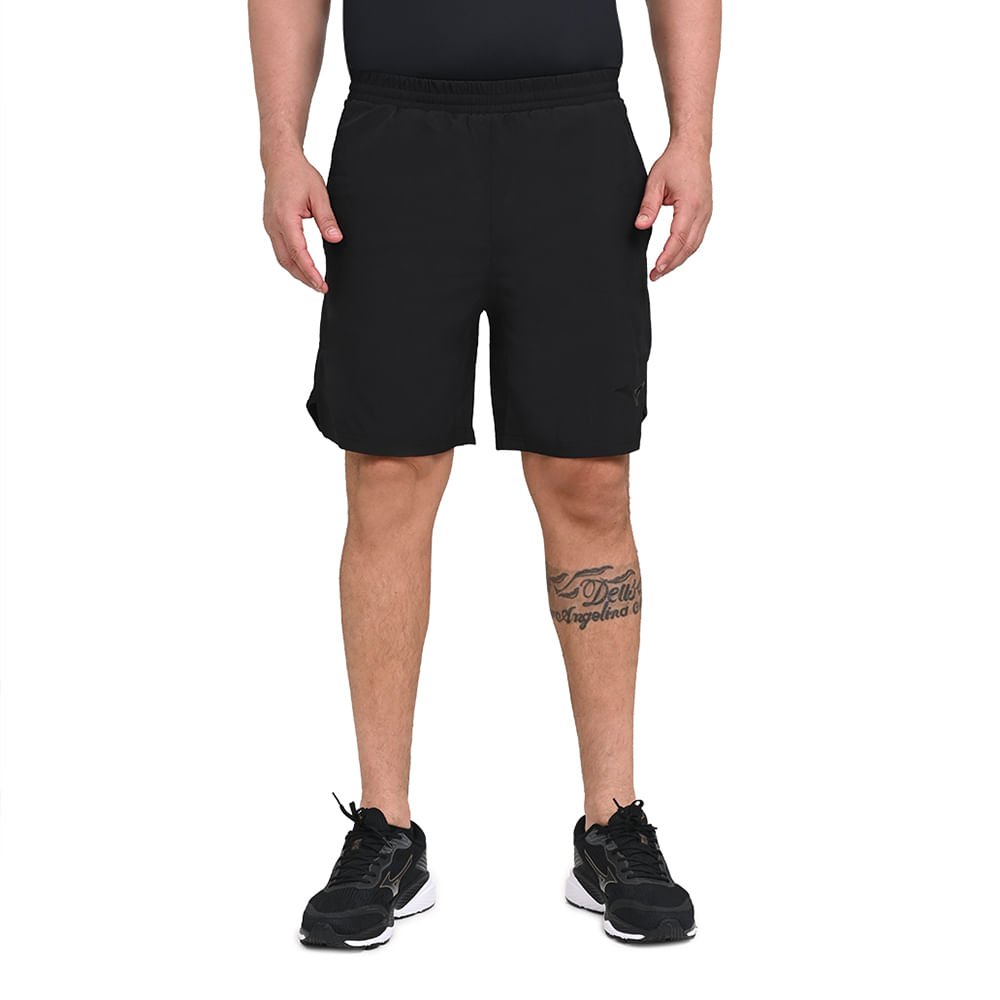 Bermuda de Corrida Masculina Mizuno 2x1 High Preto 3