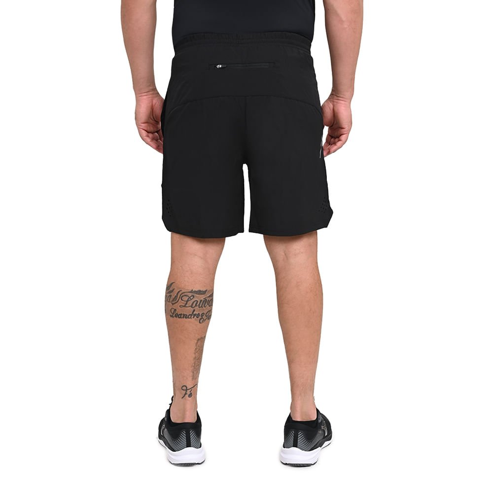 Bermuda de Corrida Masculina Mizuno 2x1 High Preto 4