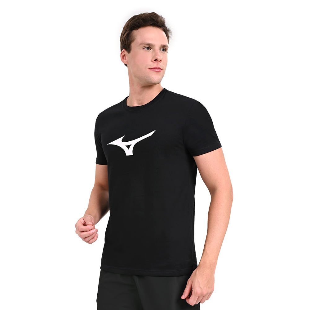 Camiseta Casual Masculina Mizuno Basic Big Logo 2