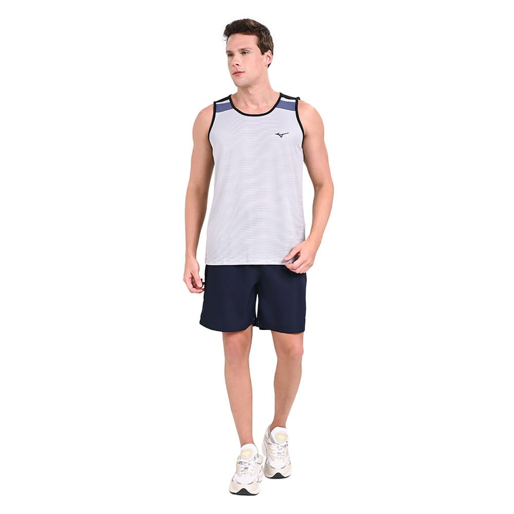 Regata de Treino Masculina Mizuno Soul Fit 3 Cinza 4
