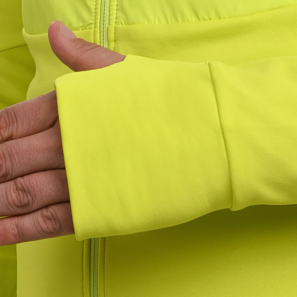 Jaqueta de Corrida Masculina Mizuno Warmalite Hybrid Amarelo 5