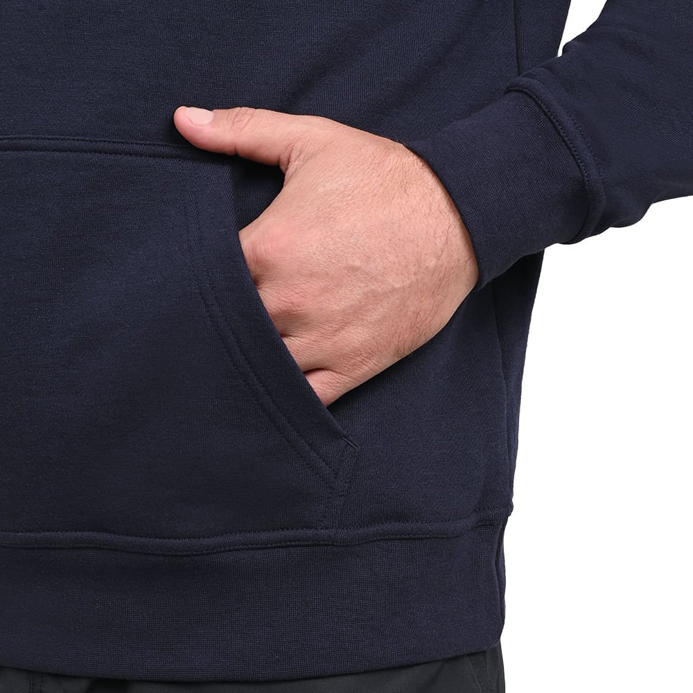 Moletom Casual Masculino Mizuno Soft II Azul 5