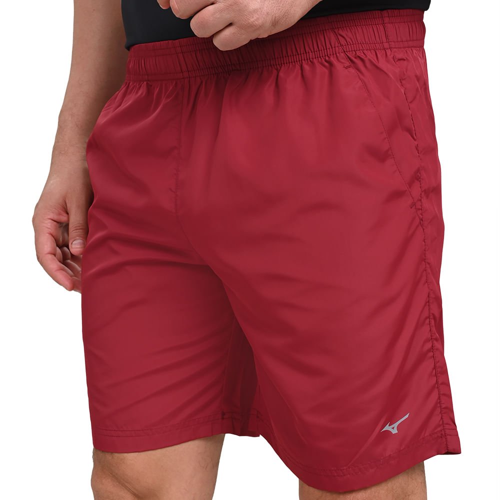 Bermuda de Treino Masculina Mizuno Energy 7 Vermelho 3