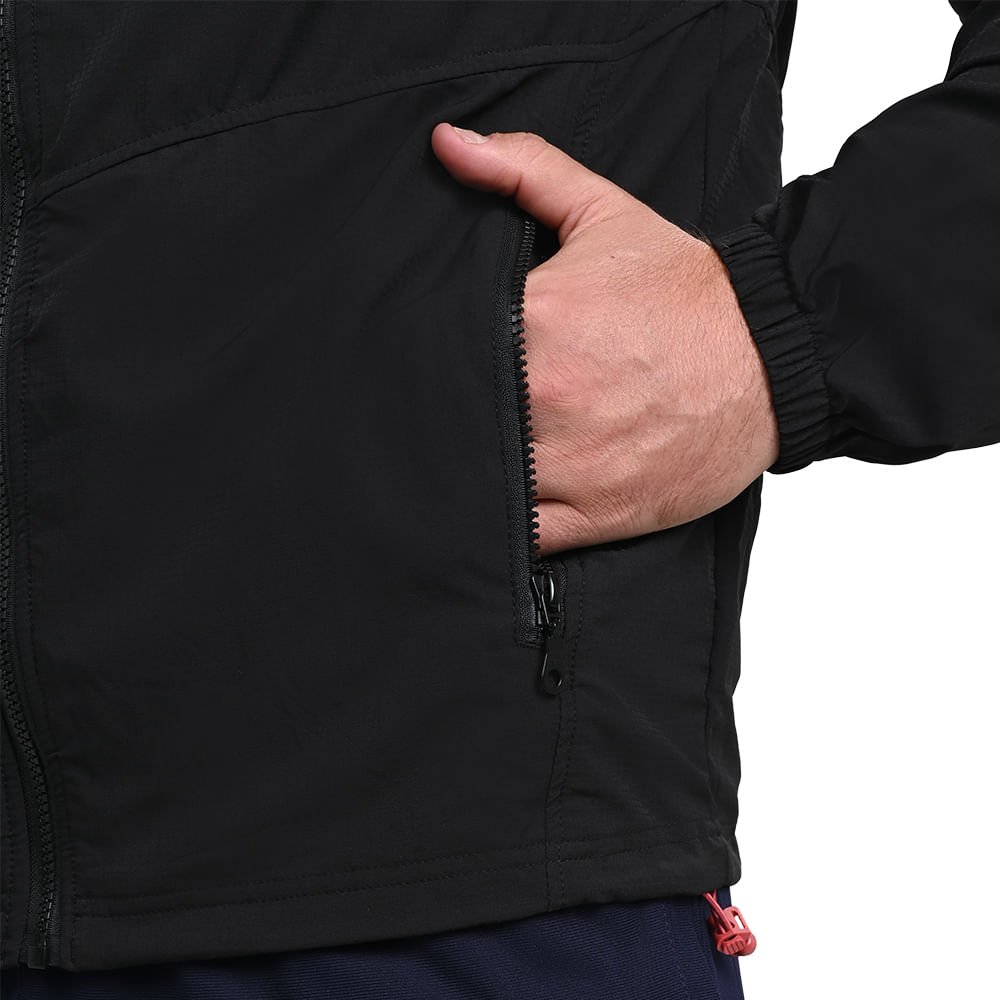 Jaqueta de Treino Masculina Mizuno Trail Preto 7